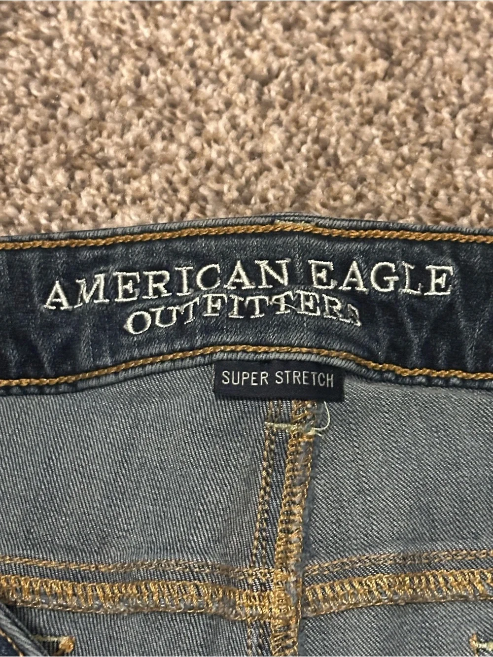 American Eagle Outfitters Super Stretch Shortie Jeans Shorts